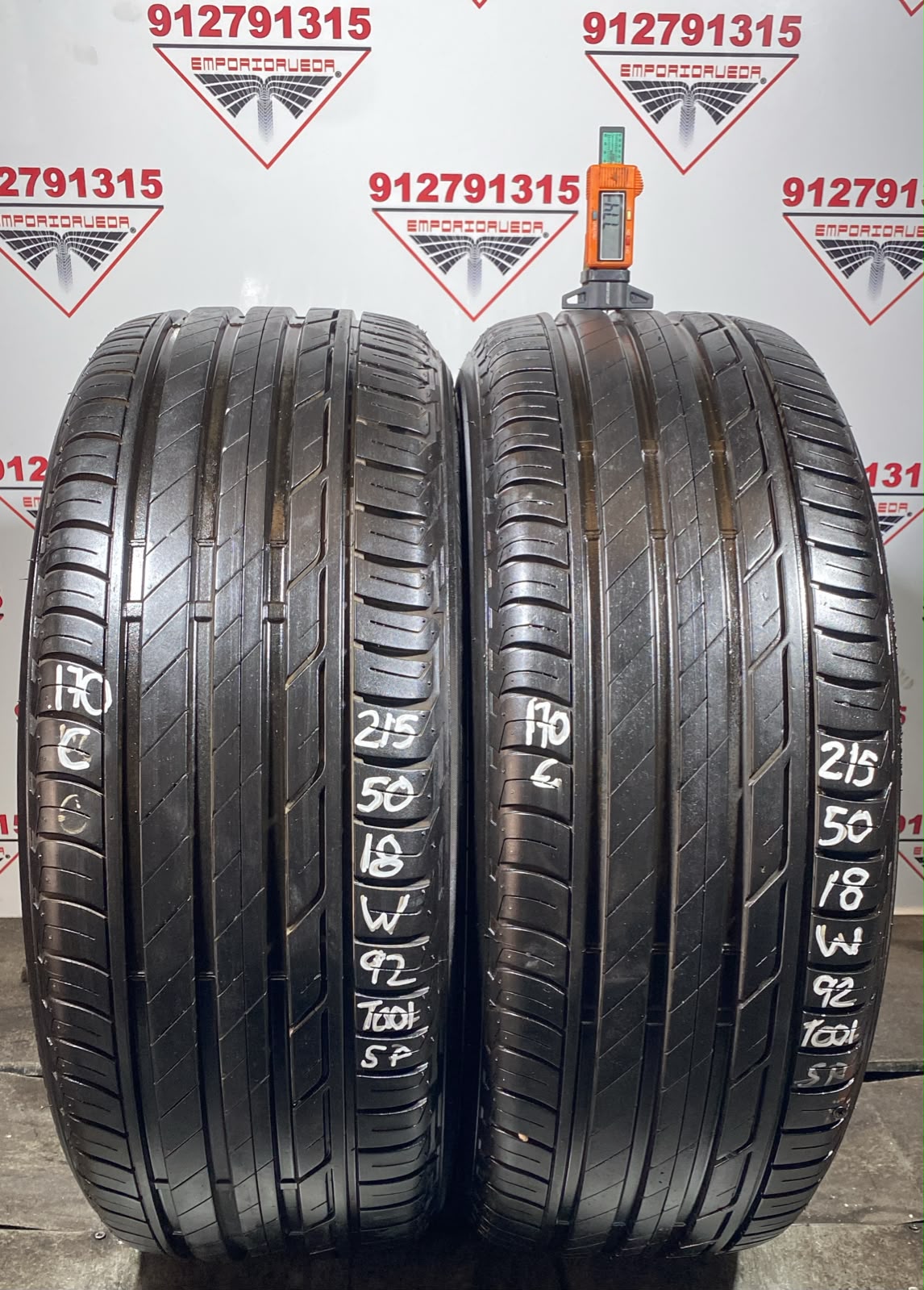 BRIDGESTONE TURANZA USADO  215/50 R18 92 W
